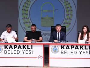 KAPAKLI BELEDİYE MECLİSİ İLK OTURUMU TAMAMLANDI