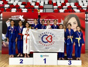 ÇERKEZKÖY’ÜN JUDOCULARI, KENTE MADALYALARLA DÖNDÜ