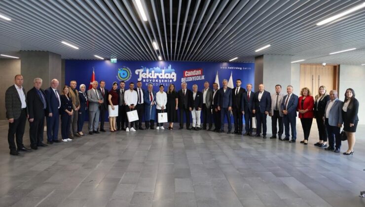 YILIN AHİSİ’NDEN BAŞKAN YÜCEER’E ZİYARET