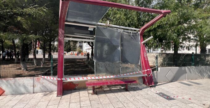 ÇERKEZKÖY’DE TEHLİKE SAÇAN DURAK