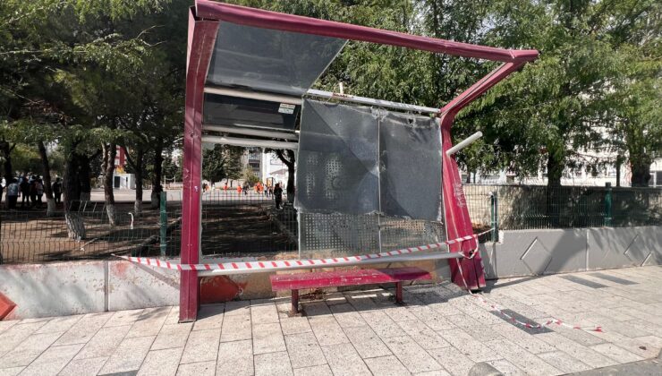 ÇERKEZKÖY’DE TEHLİKE SAÇAN DURAK