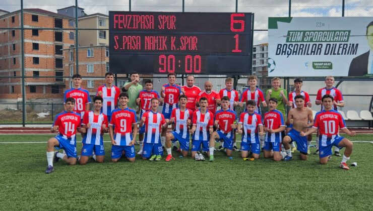 ÇERKEZKÖY FEVZİPAŞA SPOR, İLK HAFTAYI ÜÇTE ÜÇLE KAPATTI