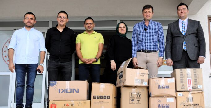 OKULA BAŞLAYANLARA İLK HEDİYESİ, ÇERKEZKÖY BELEDİYESİ’NDEN