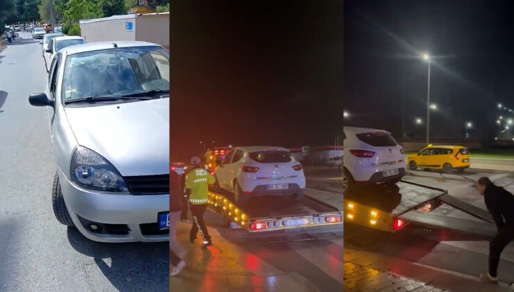 ÇERKEZKÖY’DE TAKSİCİLER KORSAN TAKSİCİYİ TUZAĞA DÜŞÜRDÜ