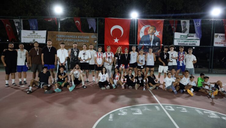 STREETBALL TURNUVASI SONA ERDİ