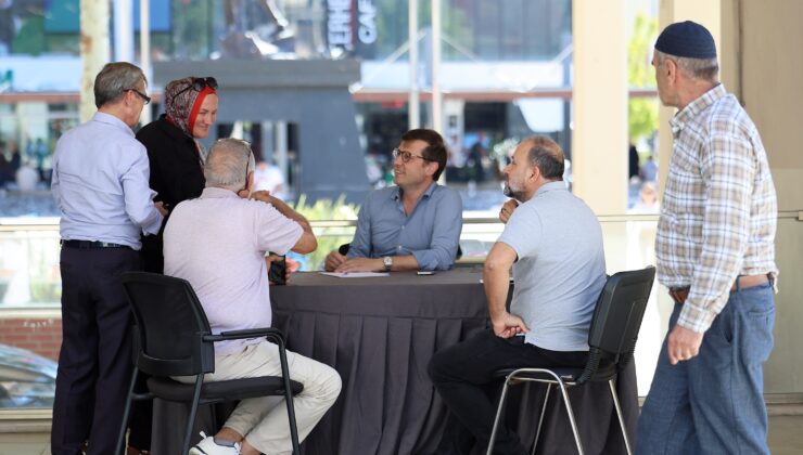 BAŞKAN VAHAP AKAY VATANDAŞLARI DİNLEDİ