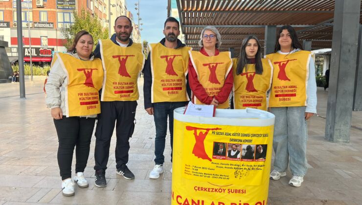 PİR SULTAN ABDAL DERNEĞİ’NDEN DAYANIŞMA KONSERİ