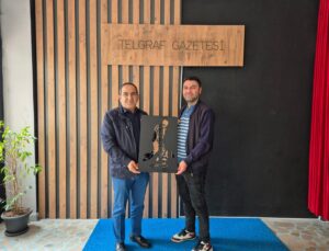 İSMAİL ÇELEBİ’DEN TELGRAF’A ZİYARET