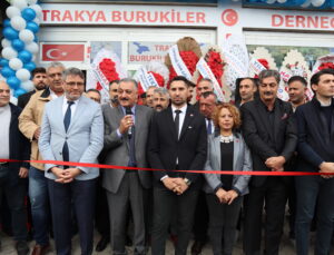 TRAKYA BURUKİLER YARDIMLAŞMA VE DAYANIŞMA DERNEĞİ KIZILPINAR’DA AÇILDI