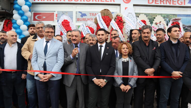 TRAKYA BURUKİLER YARDIMLAŞMA VE DAYANIŞMA DERNEĞİ KIZILPINAR’DA AÇILDI