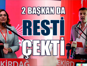 CHP TEKİRDAĞ İL KONGRESİ’NDE SÖZLÜ GERİLİM