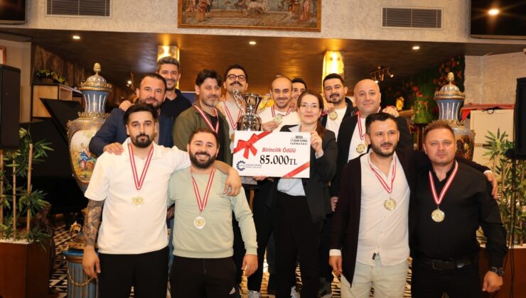 ÇOSB TURNUVALARININ KUPA VE ÖDÜL TÖRENİ GERÇEKLEŞTİ…