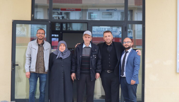 DOYRAN AİLESİ’NDEN, ŞEHİDİMİZİN ADINI TAŞIYAN OKULUNA ZİYARET