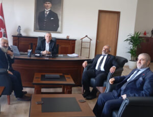 SAADET PARTİSİ’NDEN KAYMAKAM GÜNLÜ’YE ZİYARET