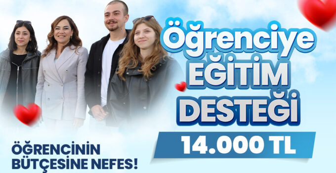 BÜYÜKŞEHİR ÜNİVERSİTELİ GENÇLERE 14 BİN TL BURS VERECEK