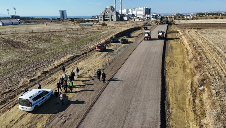 YURT VE HASTANE BÖLGESİNDEKİ YOL ÇALIŞMALARINDA SONA YAKLAŞILDI