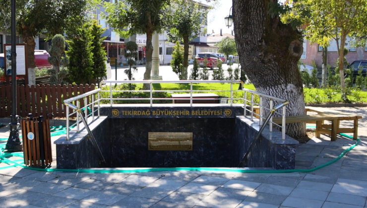 TARİHİ ÇEŞMEYE BÜYÜKŞEHİR DOKUNUŞU