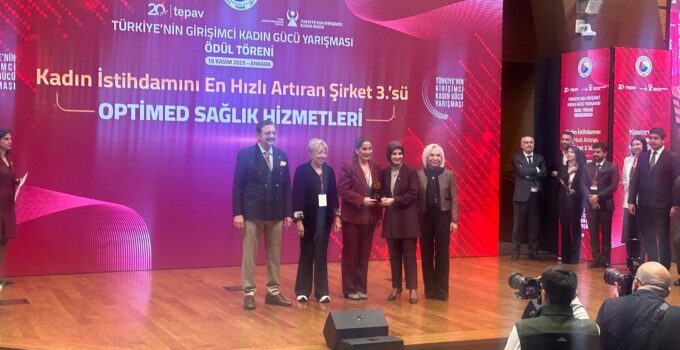 OPTİMED SAĞLIK GRUBU’NA KADIN İSTİHDAMI ÖDÜLÜ