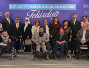 TEKİRDAĞ’DA ENGELLERİ KALDIRAN BULUŞMA
