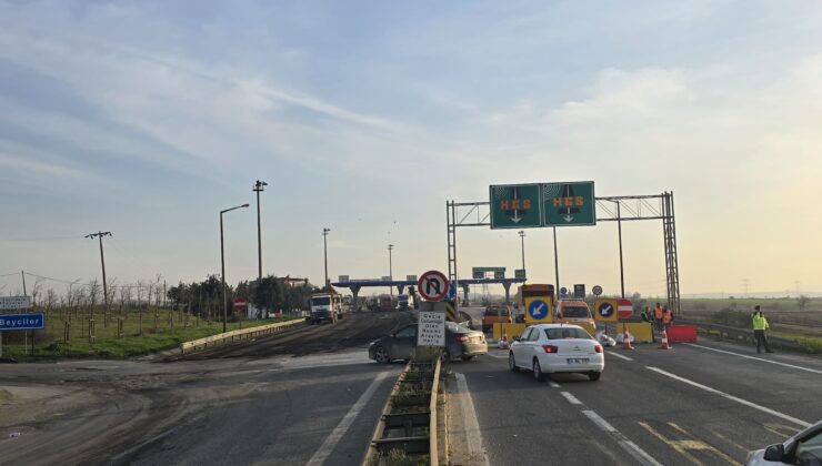ÇERKEZKÖY GİŞELERİ ULAŞIMA KAPATILDI