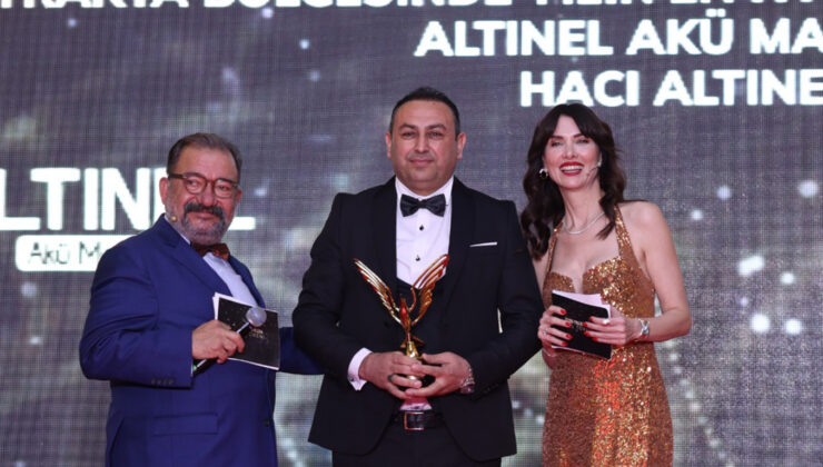 HACI ALTINEL YILIN EN İYİ ÇIKIŞ YAPAN İŞ İNSANI OLDU