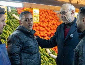 BAHAR’DAN KIZILPINAR’DA ESNAF ZİYARETİ