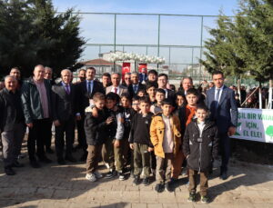 MİNİK ELLERDEN YEŞİL VATANA 210 FİDAN