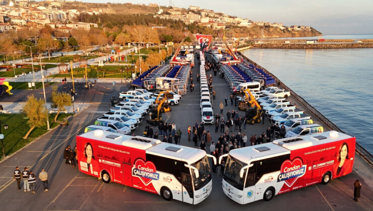 BÜYÜKŞEHİR BELEDİYESİ 423 ARAÇ SATIN ALDI