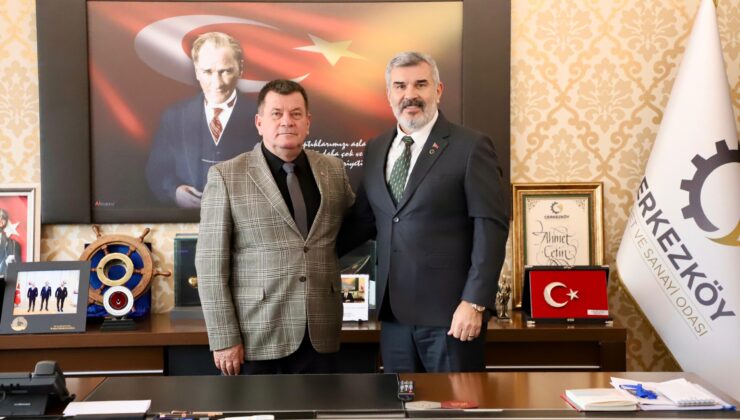 BAŞKAN AS’TAN ÇTSO BAŞKANI ÇETİN’E ZİYARET