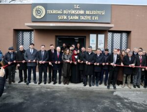 KAPAKLI’DA DAYANIŞMANIN ADRESİ ŞEFİK ŞAHİN TAZİYE EVİ AÇILDI