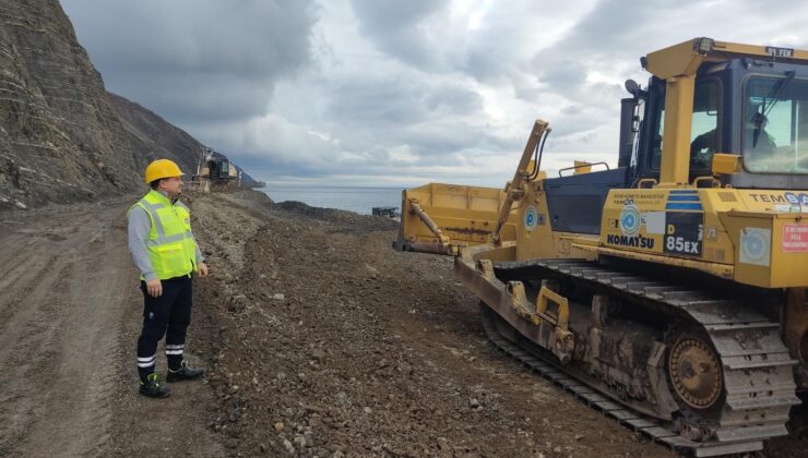 BÜYÜKŞEHİR’DEN HEYELAN ÖNLEME ÇALIŞMASI