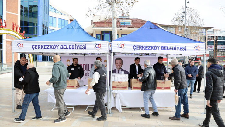 KANDİL SİMİDİ DAĞITILDI