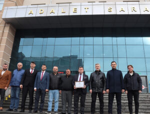 BAŞKANLIĞA SEÇİLEN MUSTAFA AS, MAZBATASINI ALDI