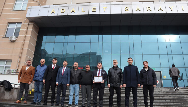 BAŞKANLIĞA SEÇİLEN MUSTAFA AS, MAZBATASINI ALDI