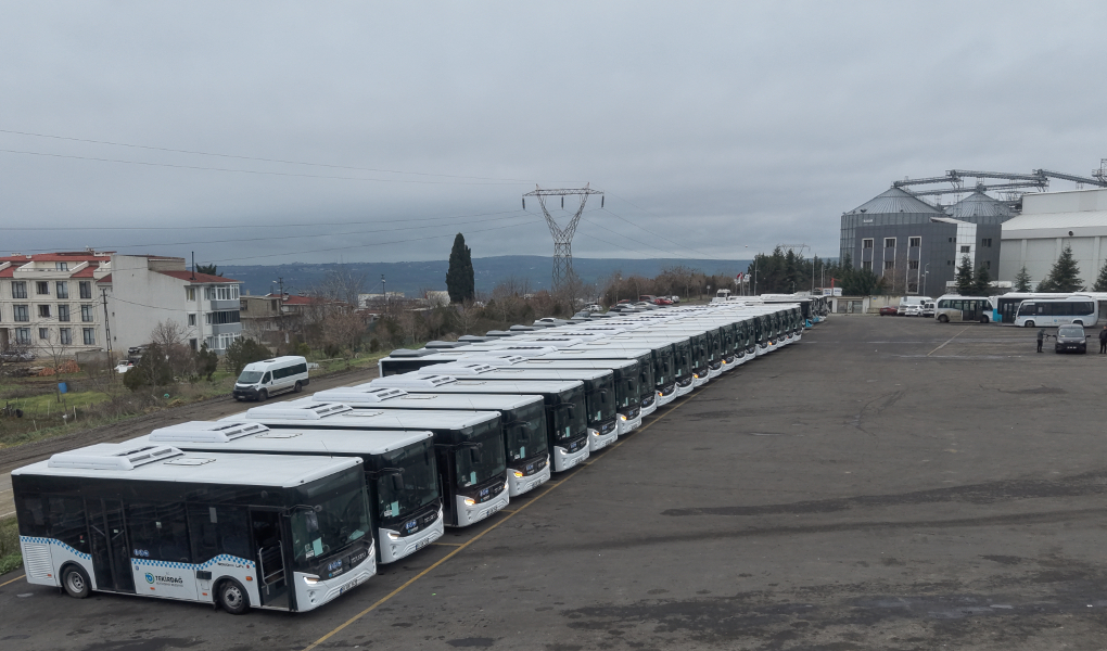 TEKİRDAĞ’A 20 YENİ HALK OTOBÜSÜ ALINDI