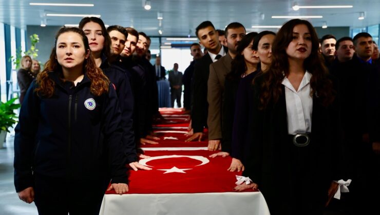 56 PERSONEL YEMİN EDEREK GÖREVİNE BAŞLADI