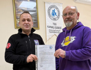 AFET İŞLERİ İLE SAKATLAR DERNEĞİ ARASINDA İŞ BİRLİĞİ