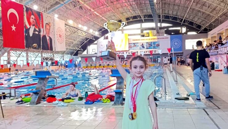 TEKİRDAĞLI MİNİK KULAÇLARDAN BÜYÜK BAŞARI