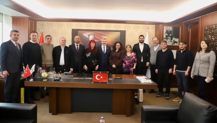 BULGAR HEYETTEN ÇERKEZKÖY TSO’YA ZİYARET