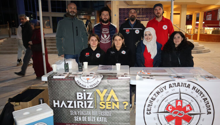 ÇERKEZKÖY ARAMA KURTARMA DERNEĞİ’NDEN FARKINDALIK PROGRAMI