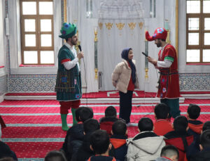 ÇERKEZKÖY’DE ÇOCUKLAR CAMİDE BULUŞTU