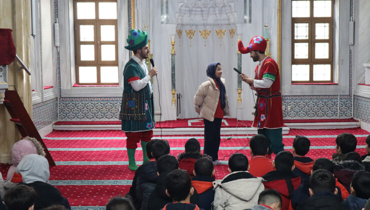ÇERKEZKÖY’DE ÇOCUKLAR CAMİDE BULUŞTU