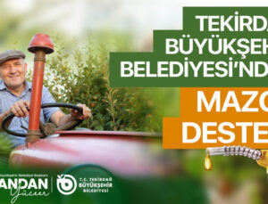 BÜYÜKŞEHİR’DEN TARIMA GÜÇ ÜRETİCİYE DESTEK