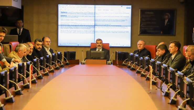 ÇERKEZKÖY TSO ŞUBAT AYI MECLİS TOPLANTISI YAPILDI