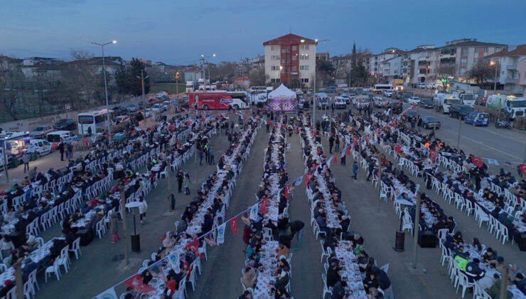 BÜYÜKŞEHİR’İN İLÇE İFTAR BULUŞMALARI ERGENE’DE BAŞLADI
