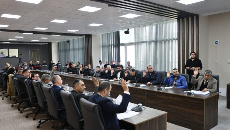BELEDİYE MECLİSİ ŞUBAT AYI TOPLANTISI TAMAMLANDI