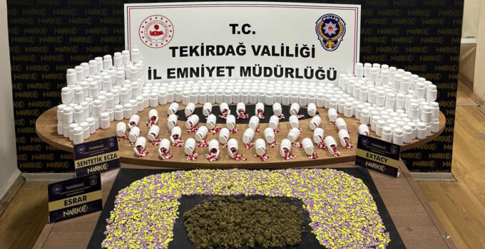 3 MİLYON TL’LİK UYUŞTURUCU ELE GEÇİRİLDİ