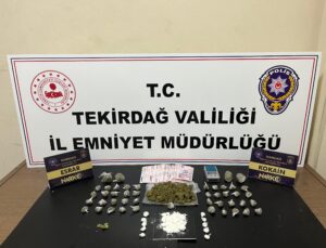 TEKİRDAĞ POLİSİ ZEHİR TACİRLERİNE GÖZ AÇTIRMADI