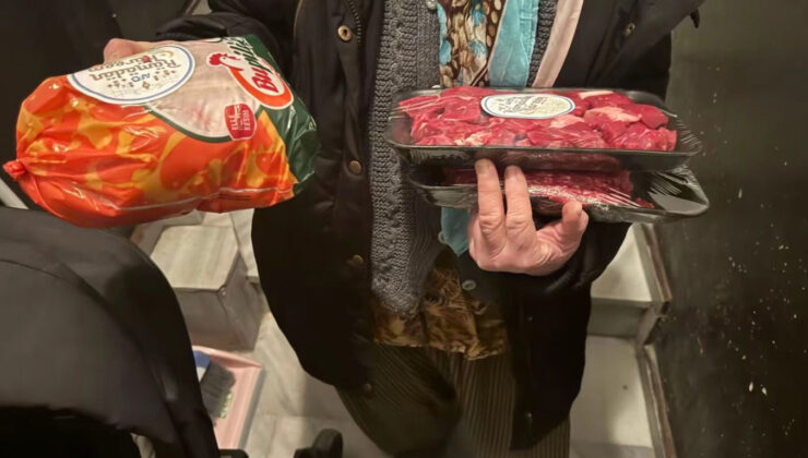 90 AİLEYE GIDA, 15 AİLEYE ET YARDIMI