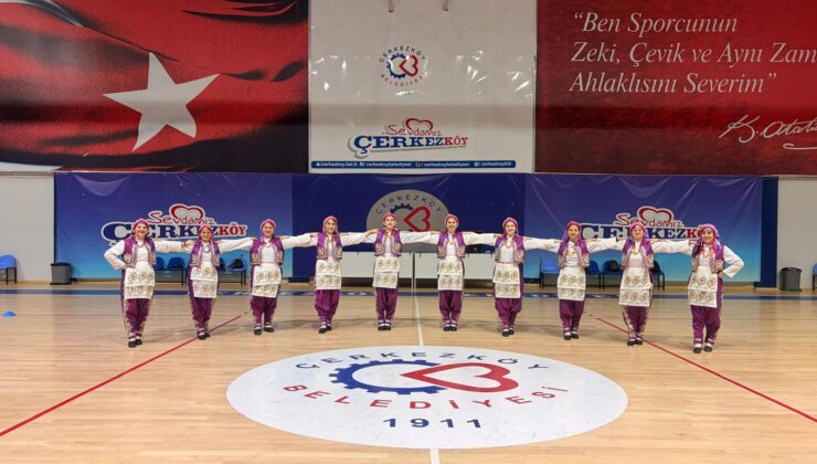 TRAKYA FOLKLOR KULÜBÜ İL BİRİNCİLİĞİ YARIŞMASINDA SAHNE ALACAK